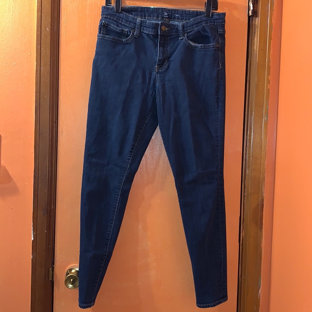 *2for$15*SALE GAP Blue jeans skinny legs women size 12x 31w
